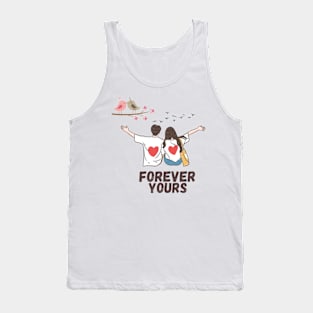 Forever Yours: Timeless Design for Eternal Devotion Tank Top